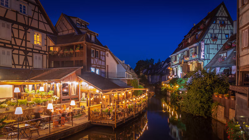 Nighttime Guided Tour of Typical Alsace Villages