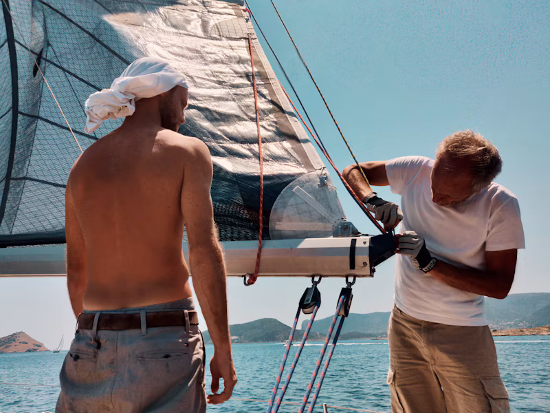 Traditional Sailing along the Breton Coast
